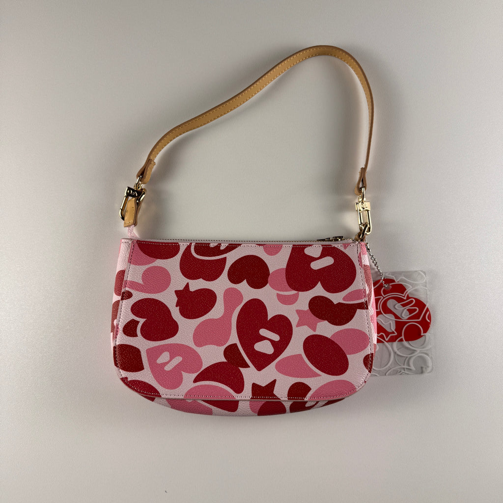 BAPE Apee Pink Camo Shoulder Bag