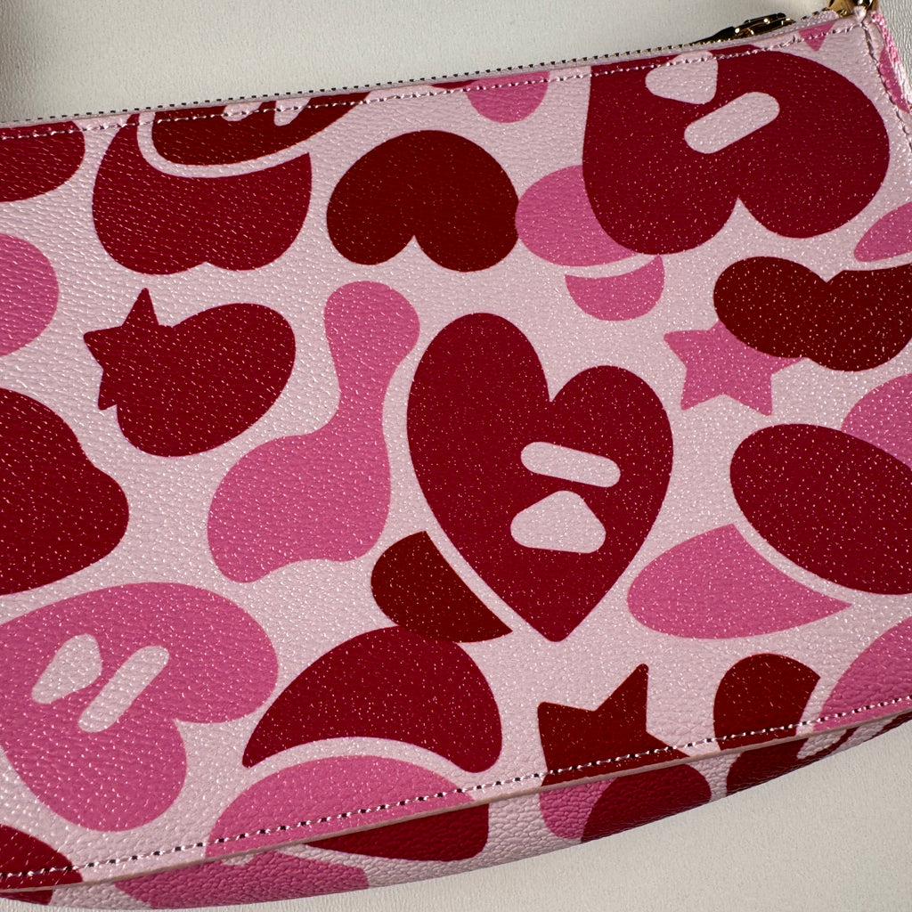 BAPE Apee Pink Camo Shoulder Bag