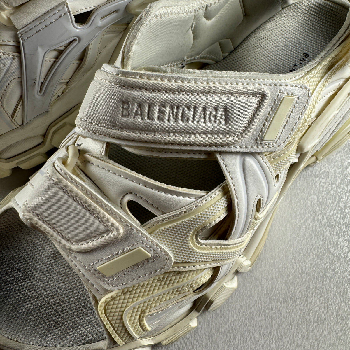 Balenciaga Track Sandals White (US10 / EU43)