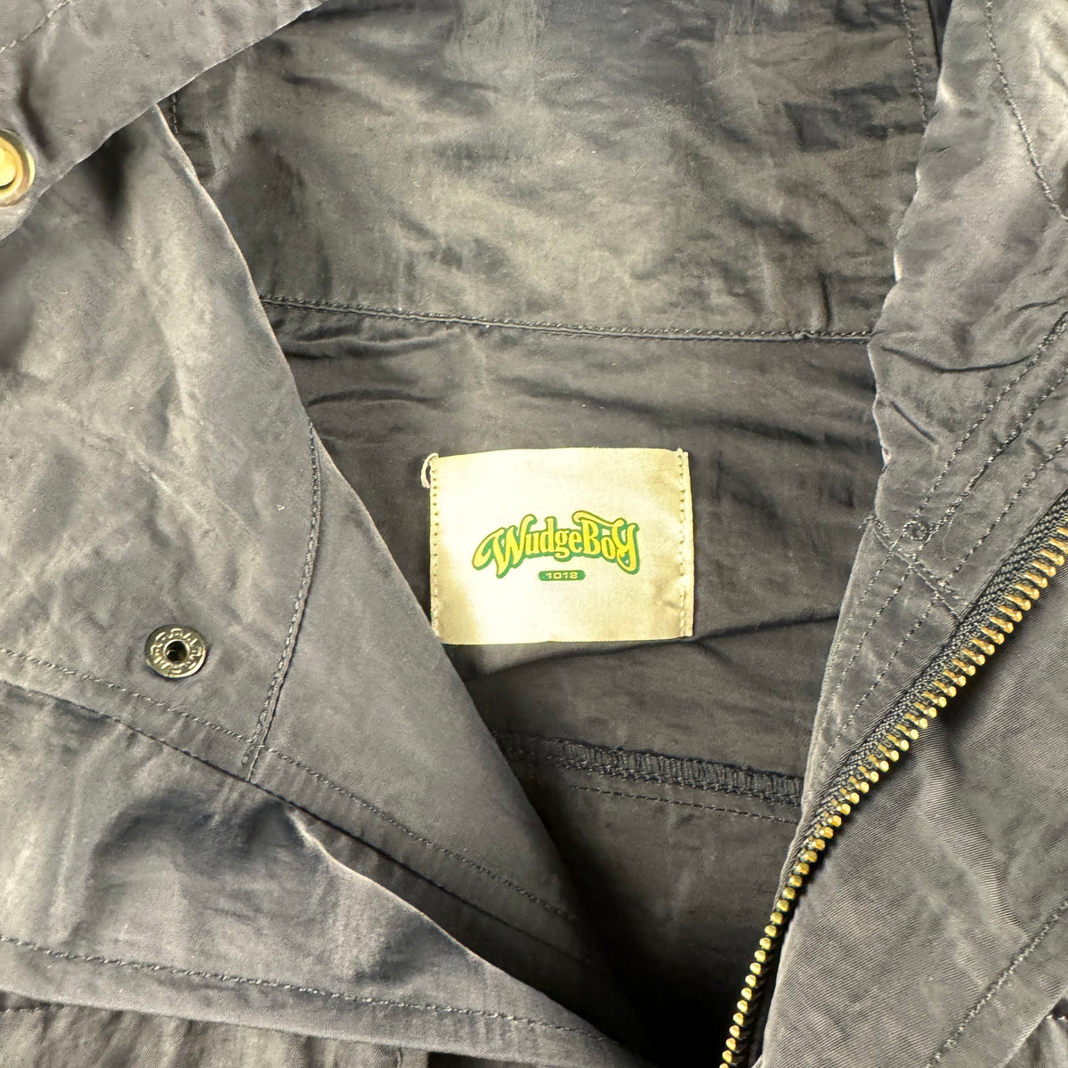 Wudge Boy Tactical Nylon Jacket Navy (M)