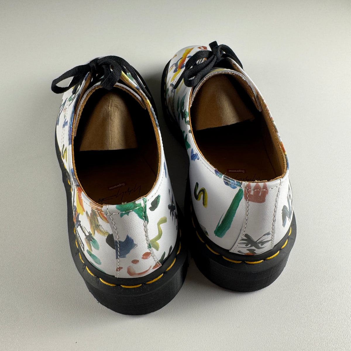 Supreme x Dr. Martens x Yohji Yamamoto Brushstroke White (US8 / EU41)