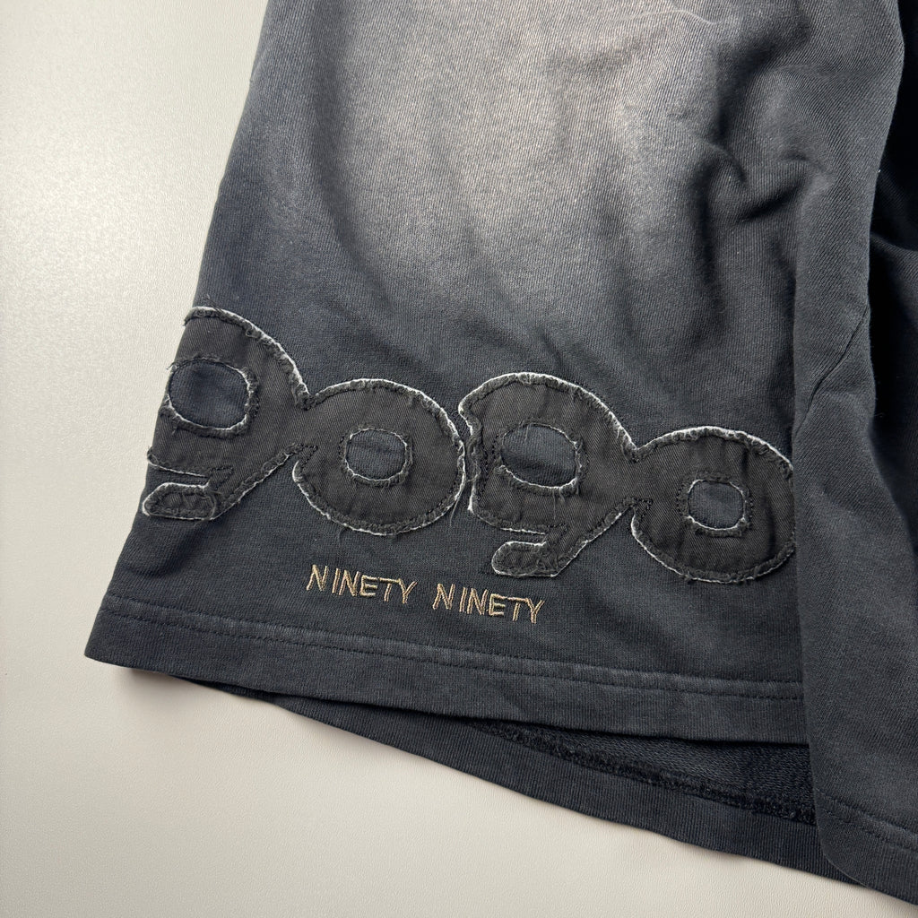 9090 Ninety Culture Black Sweat Short (M)