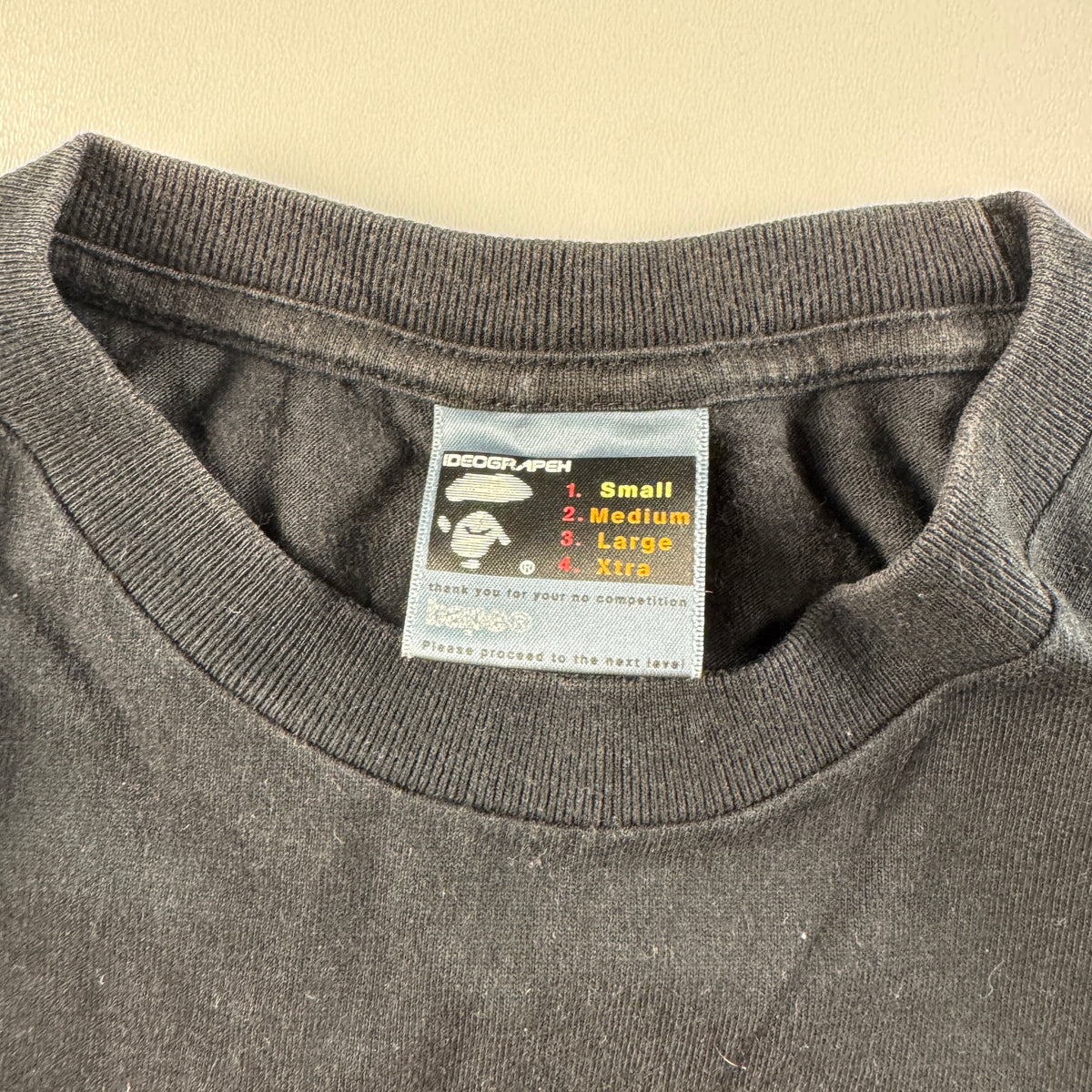 BAPE Grumpy Head Vintage 90s Black Tee (S)