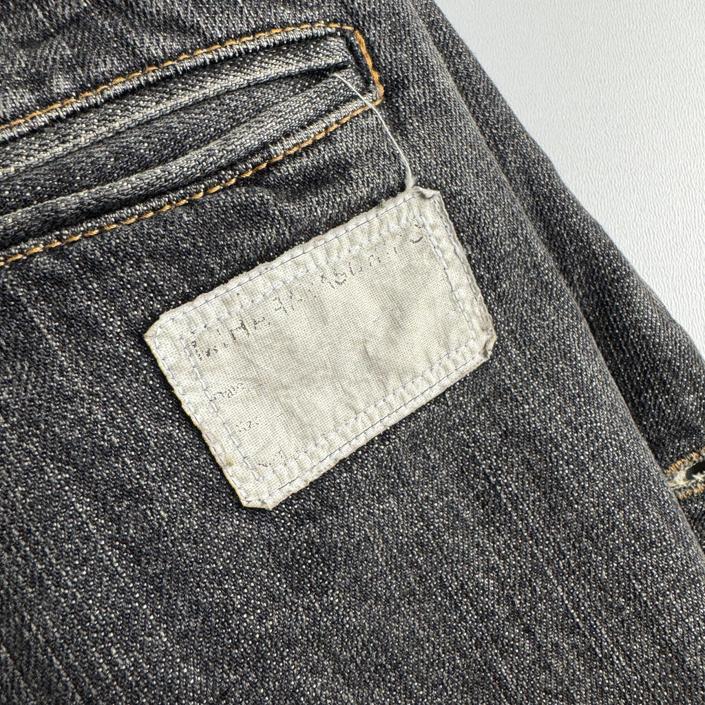 Maison Mihara Yasuhiro Grey Denim Jacket (M)