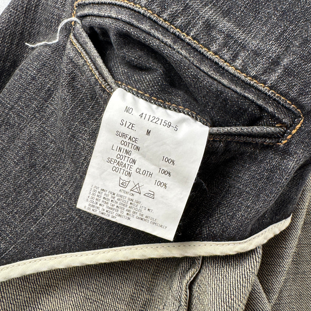 Maison Mihara Yasuhiro Grey Denim Jacket (M)