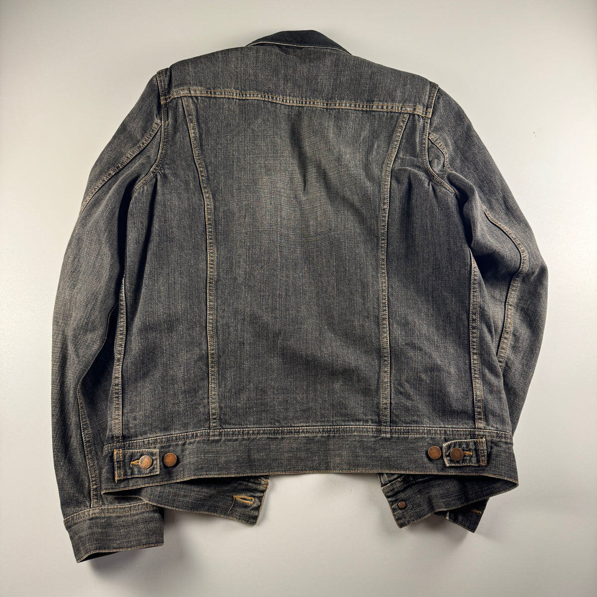Maison Mihara Yasuhiro Grey Denim Jacket (M)