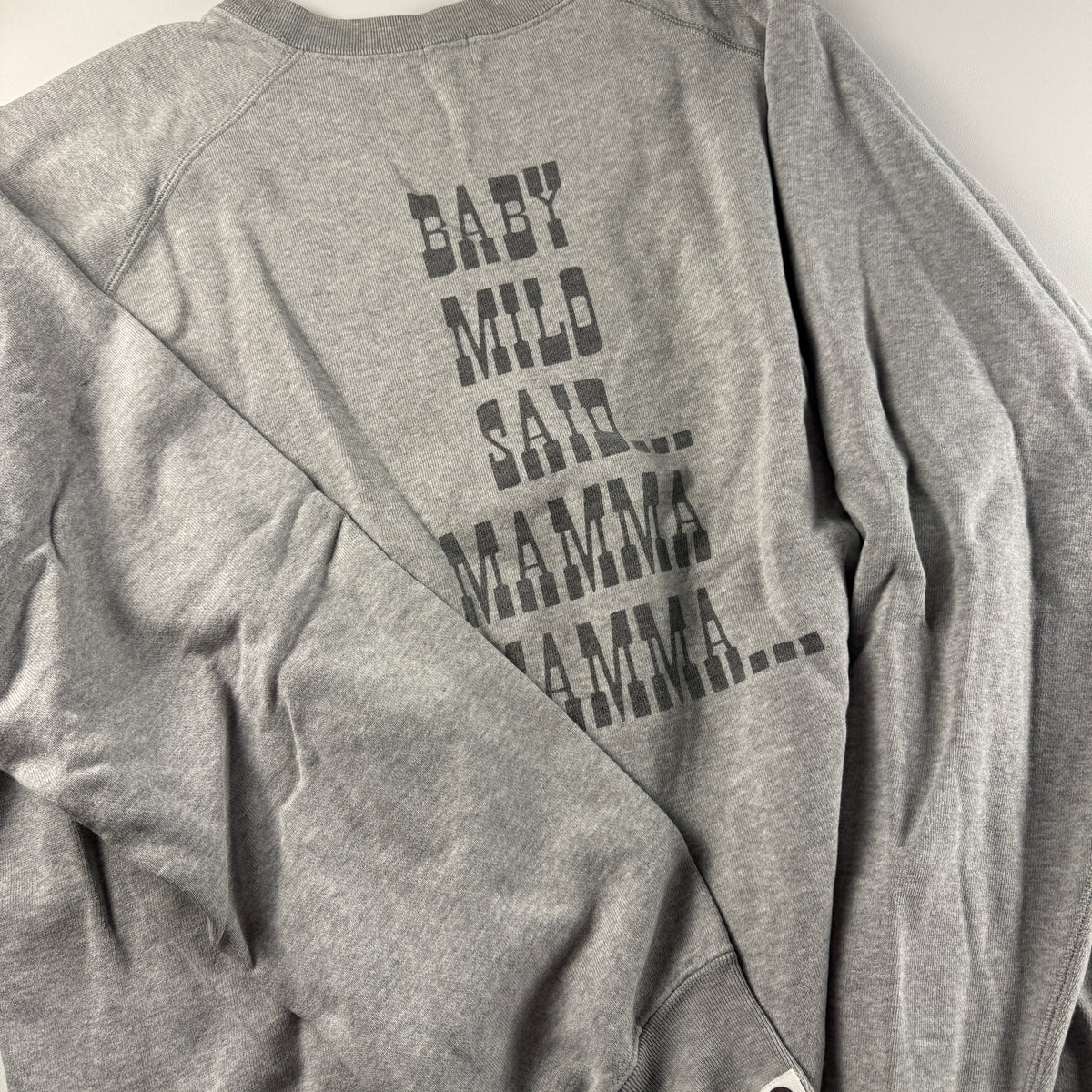 BAPE Baby Milo 2005 Grey Sweater (L)