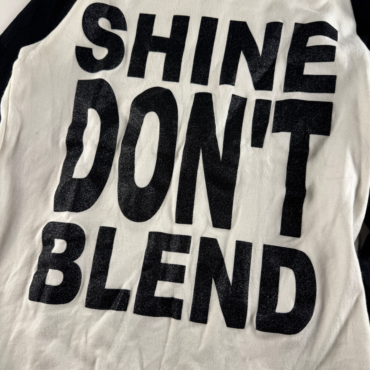 9090 Fitted White Long Sleeve Tee (S)