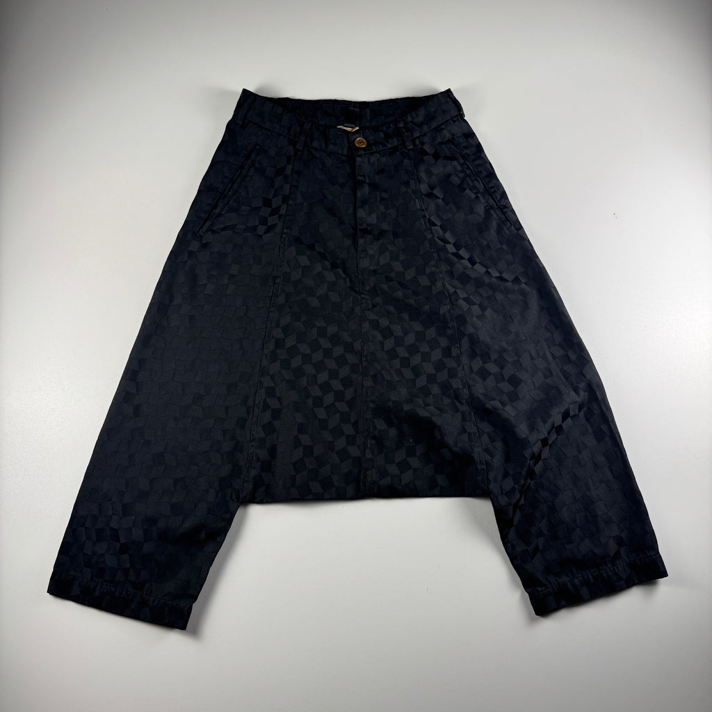 Comme des Garcons Geometric Sarouel Pants Black (XS)