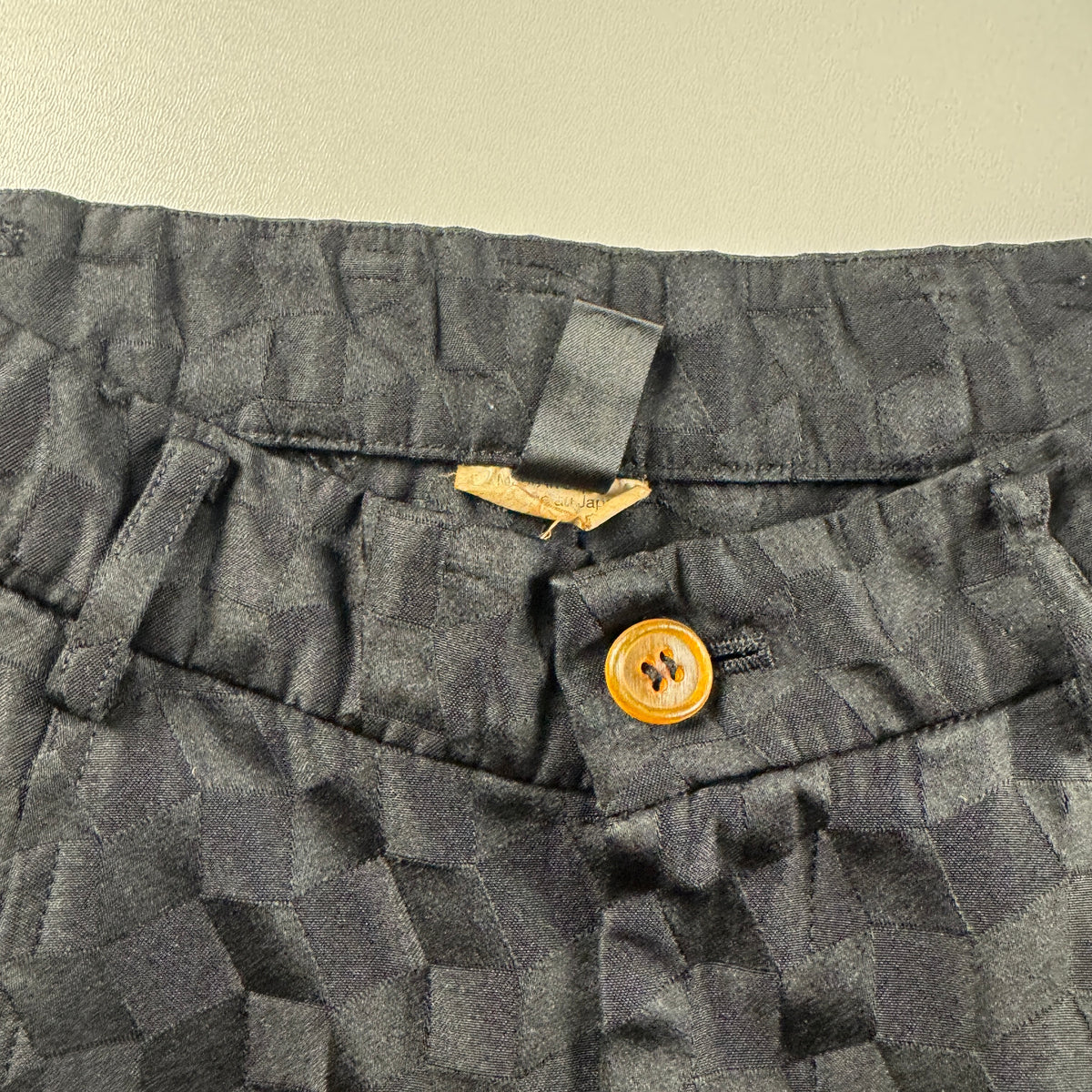 Comme des Garcons Geometric Sarouel Pants Black (XS)