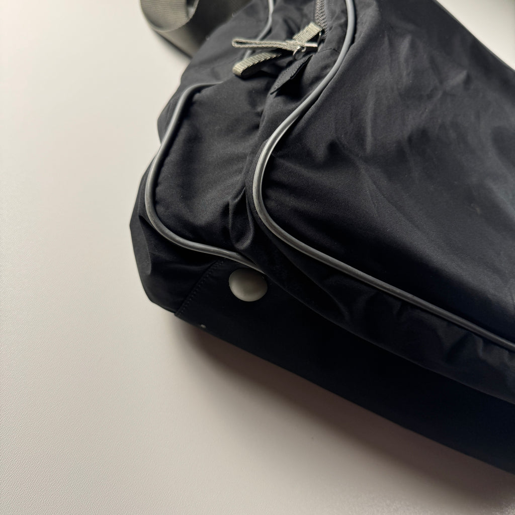 Prada Sport Black Nylon Travel Bag