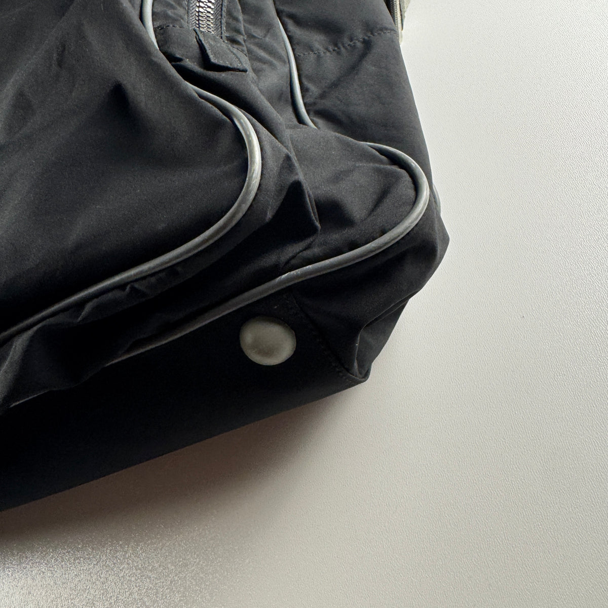 Prada Sport Black Nylon Travel Bag