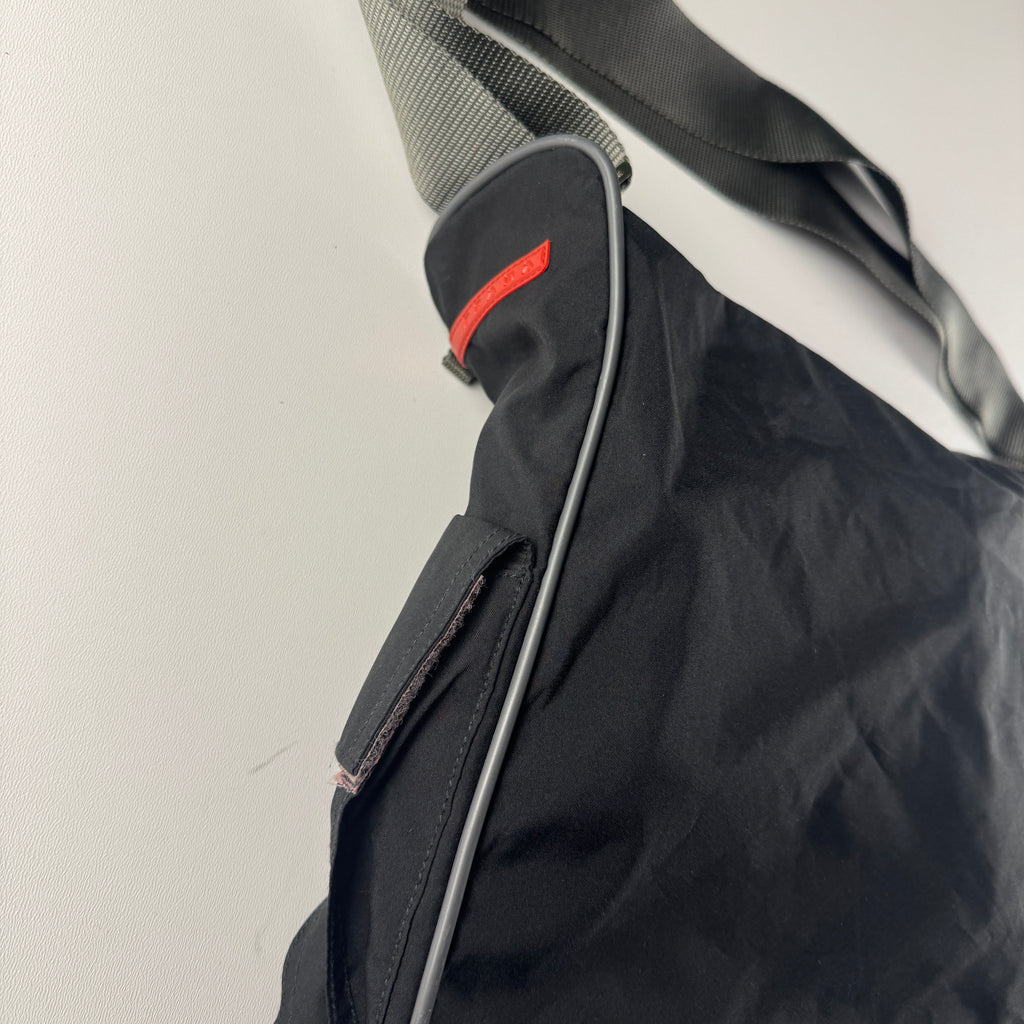 Prada Sport Nylon Shoulder Bag Black