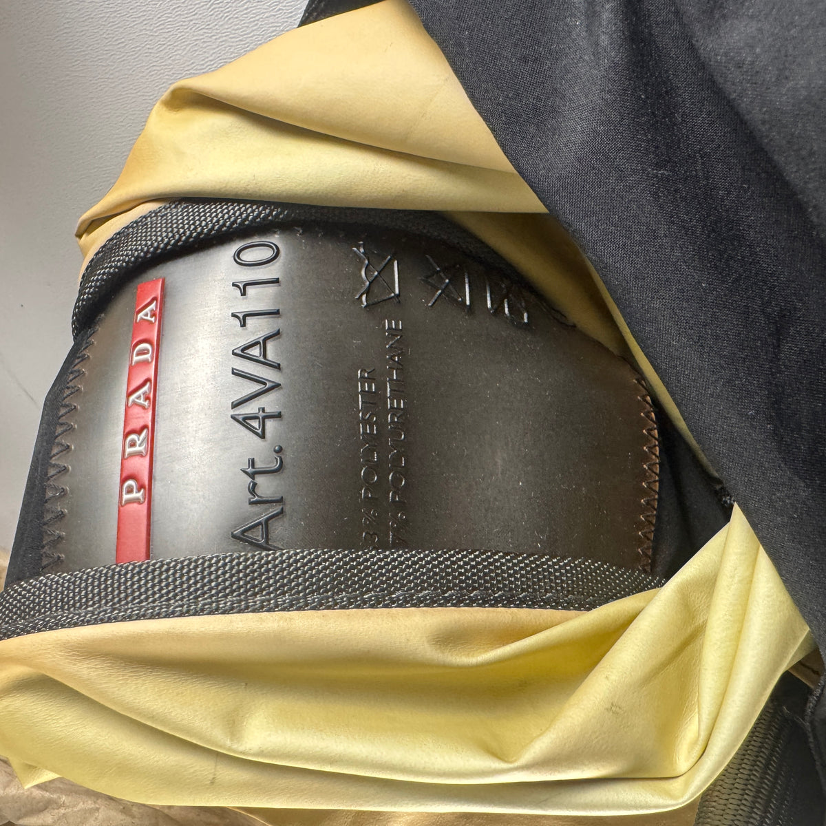 Prada Sport Nylon Shoulder Bag Black