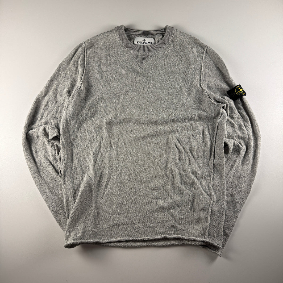 Stone Island Grey Knitted Sweater (M)