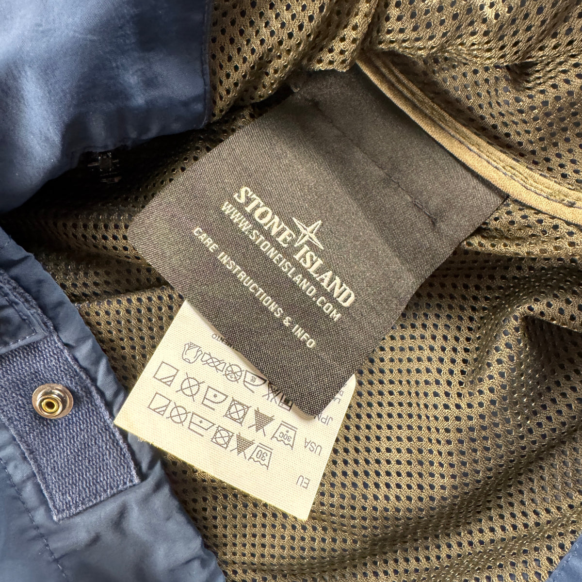 Stone Island 2013 Micro Reps Blue Jacket (M)
