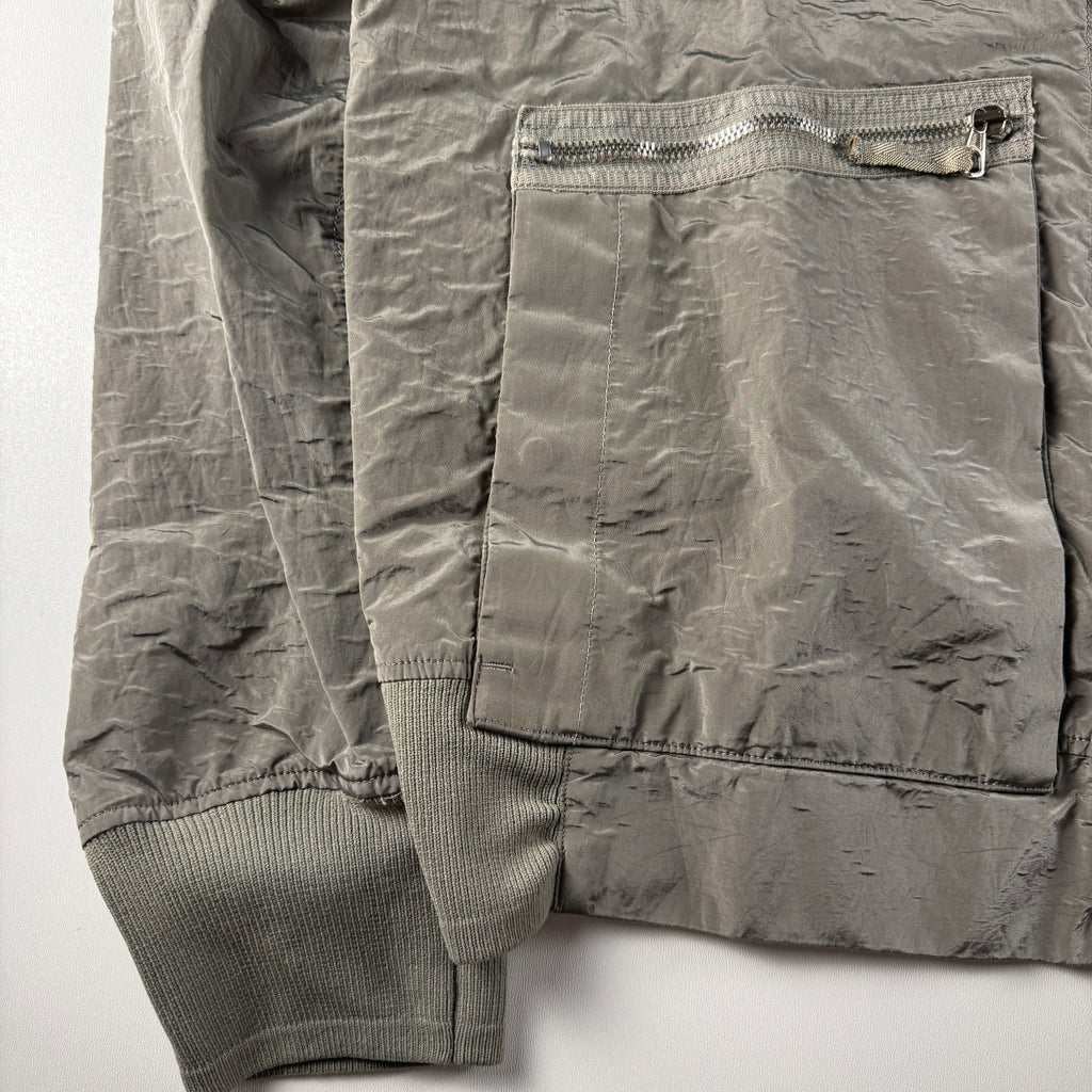 Stone Island Shimmer Nylon Metal Field Grey Jacket (XL)