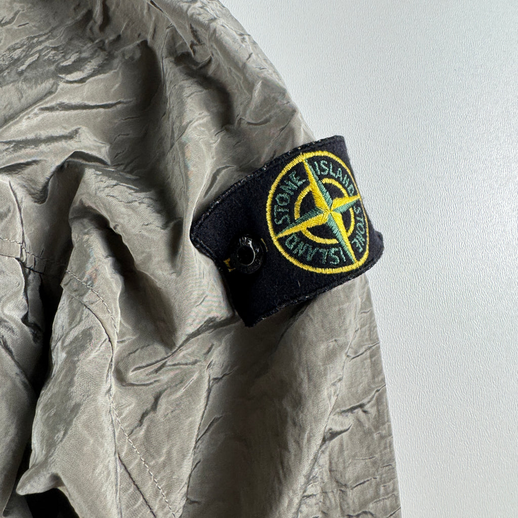 Stone Island Shimmer Nylon Metal Field Grey Jacket (XL)