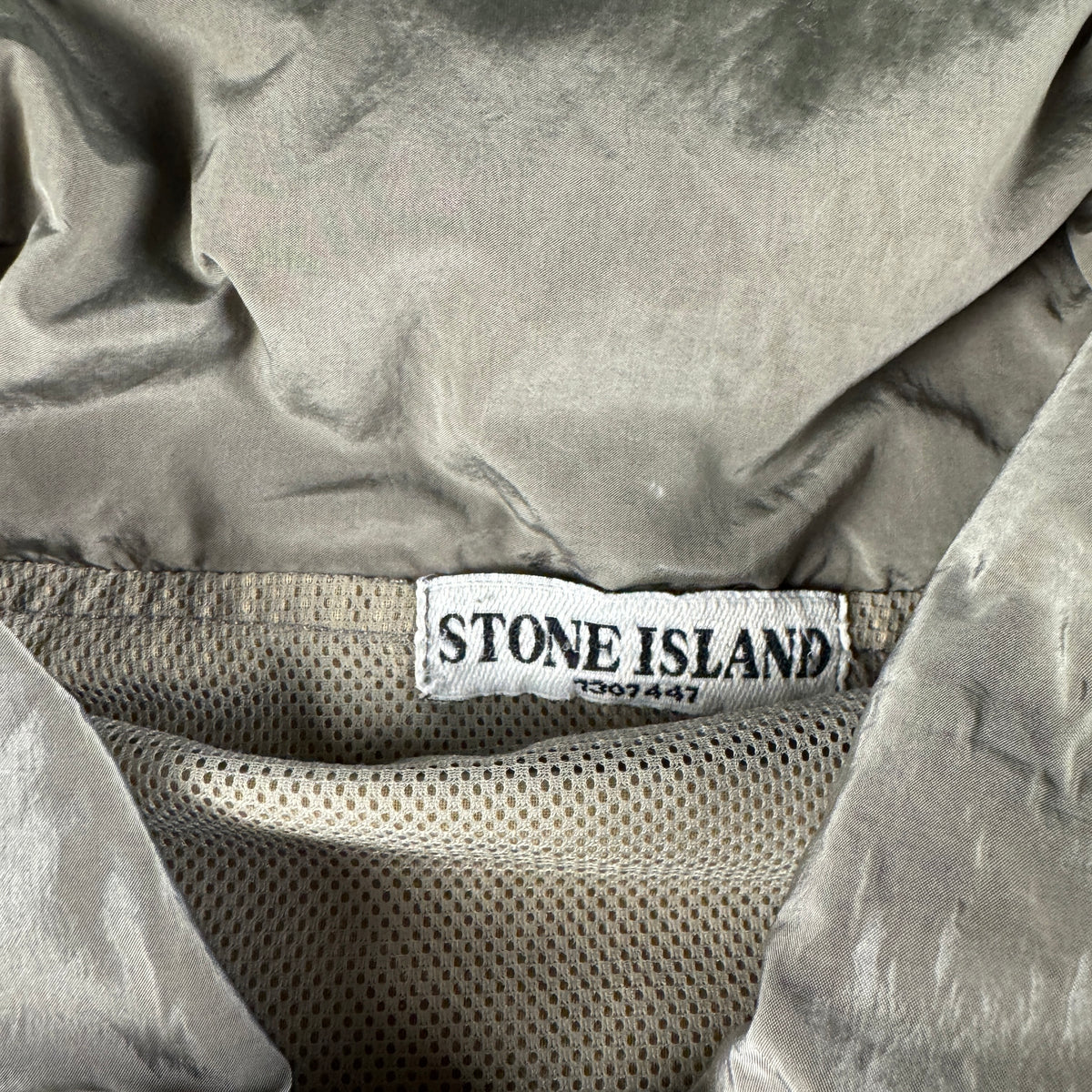 Stone Island Shimmer Nylon Metal Field Grey Jacket (XL)