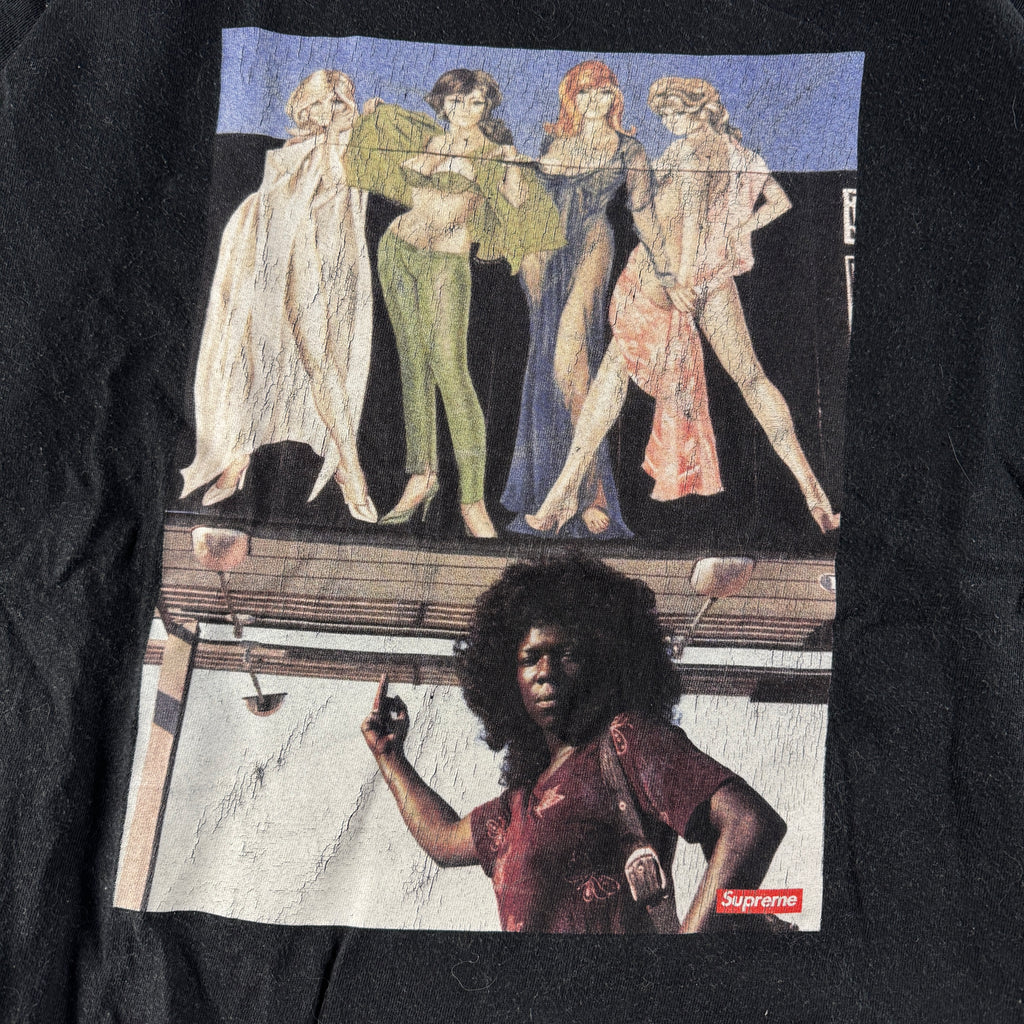 Supreme America Picture Black Tee (M)