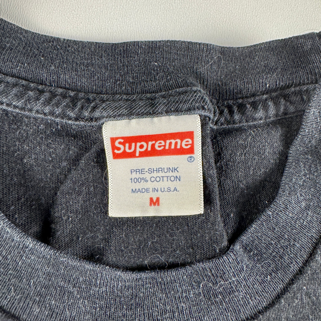 Supreme America Picture Black Tee (M)