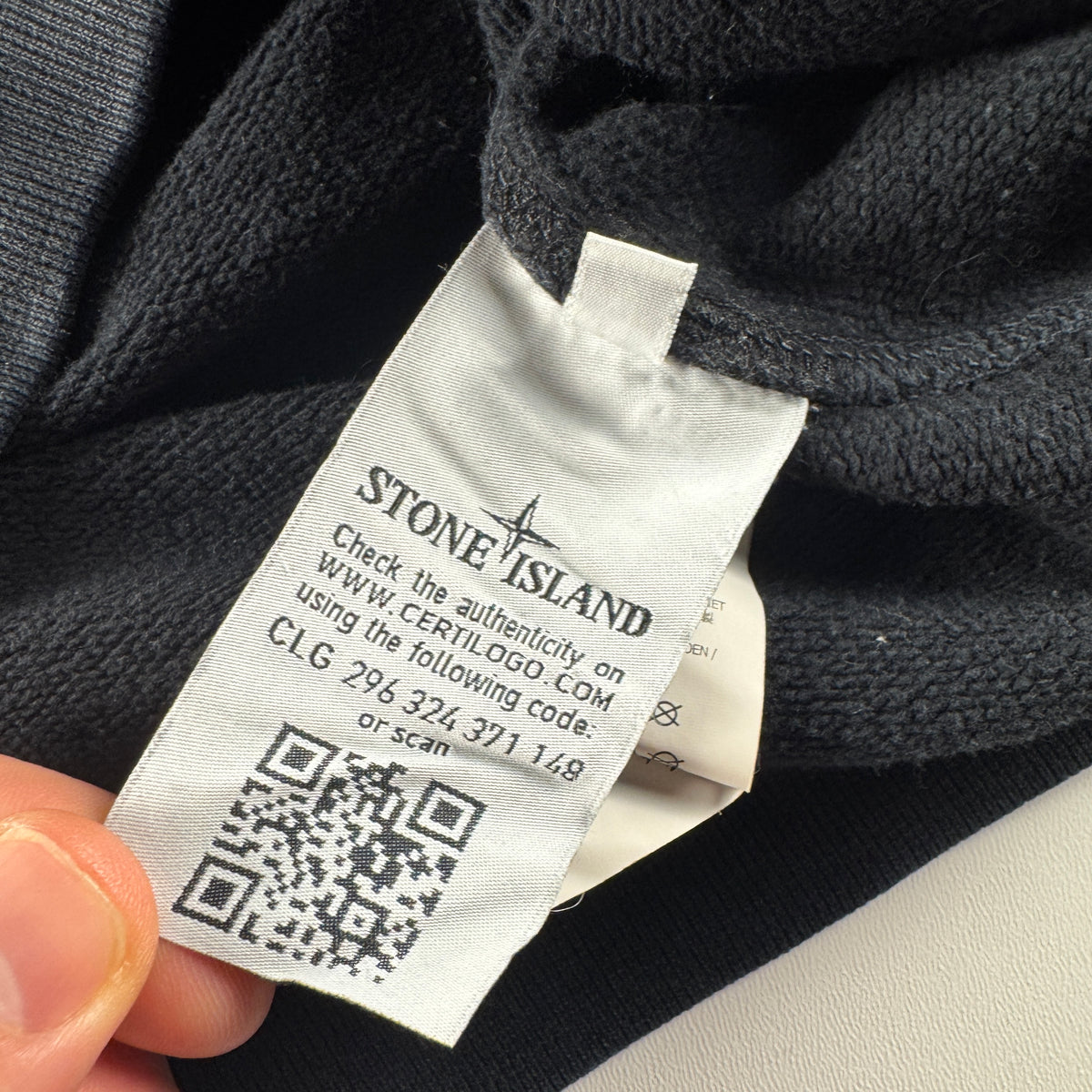 Stone Island Black Heavy Sweater (M)