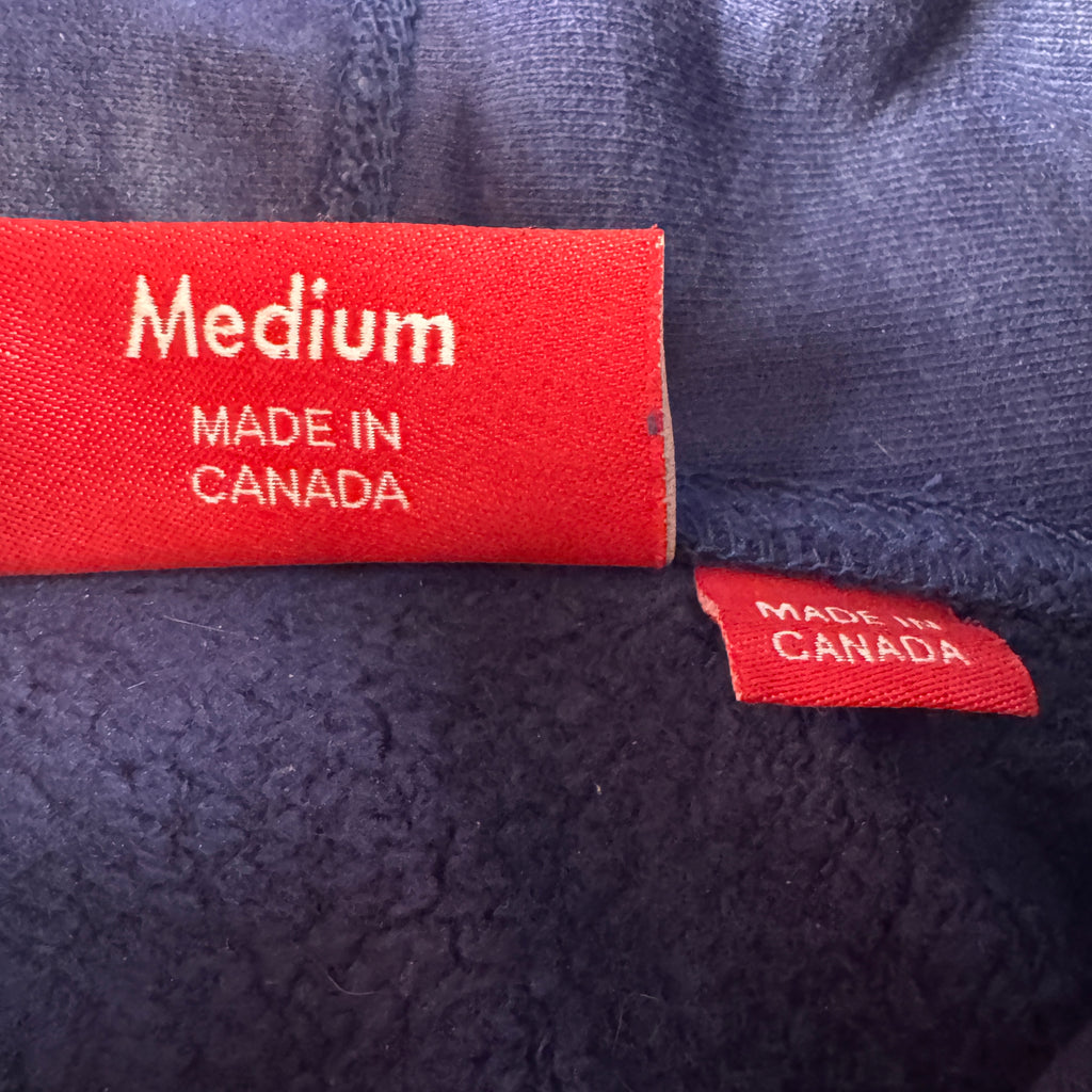 Supreme Box Logo 2021 Blue Navy Hoodie (M)