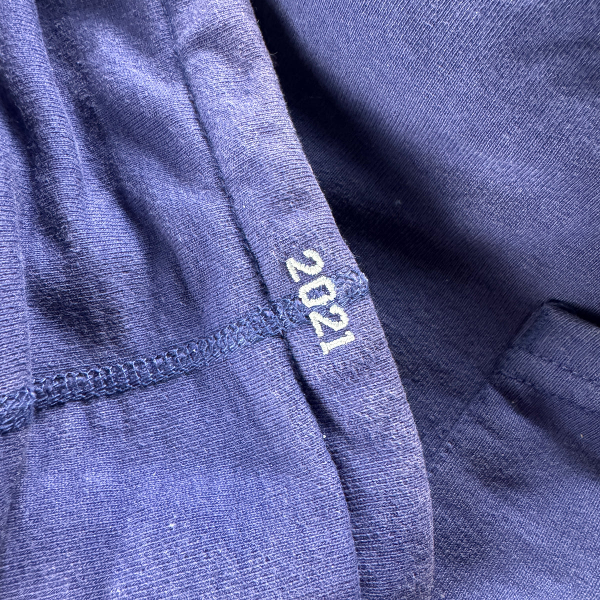 Supreme Box Logo 2021 Blue Navy Hoodie (M)