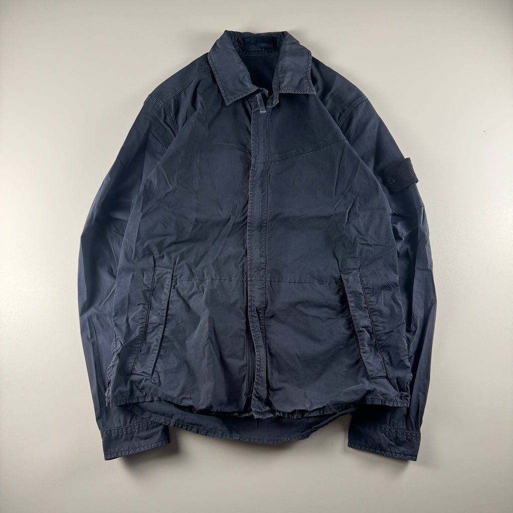 Stone Island Navy Ghost Overshirt Jacket (S)