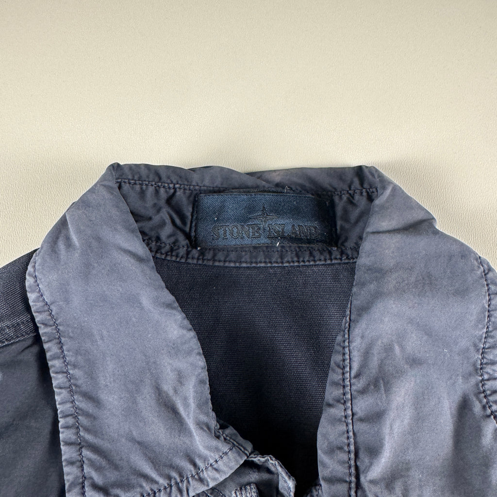 Stone Island Navy Ghost Overshirt Jacket (S)