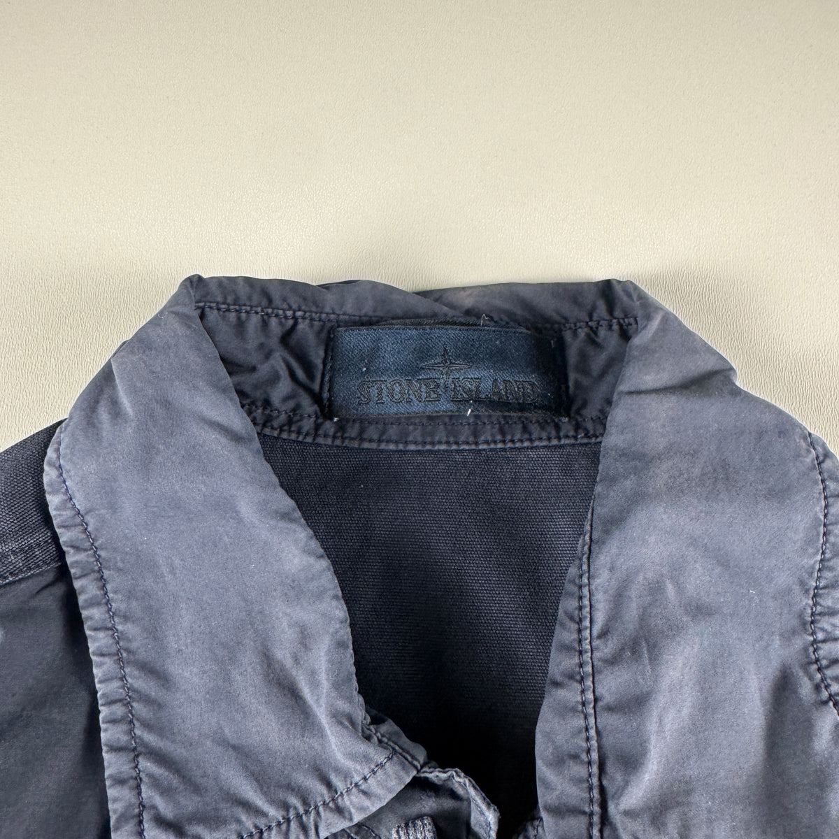 Stone Island Navy Ghost Overshirt Jacket (S)