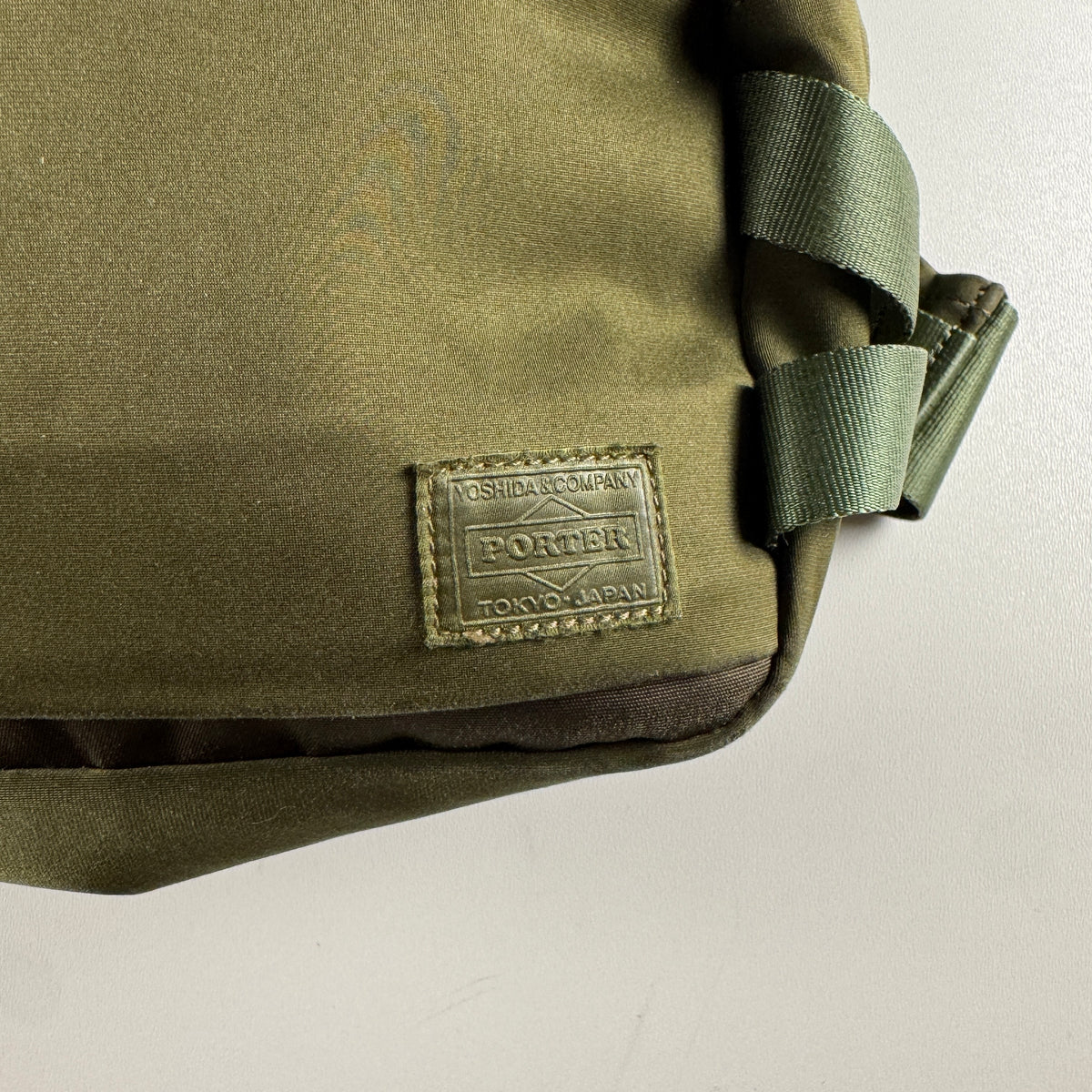 Porter x United Arrows Olive Green Body Bag