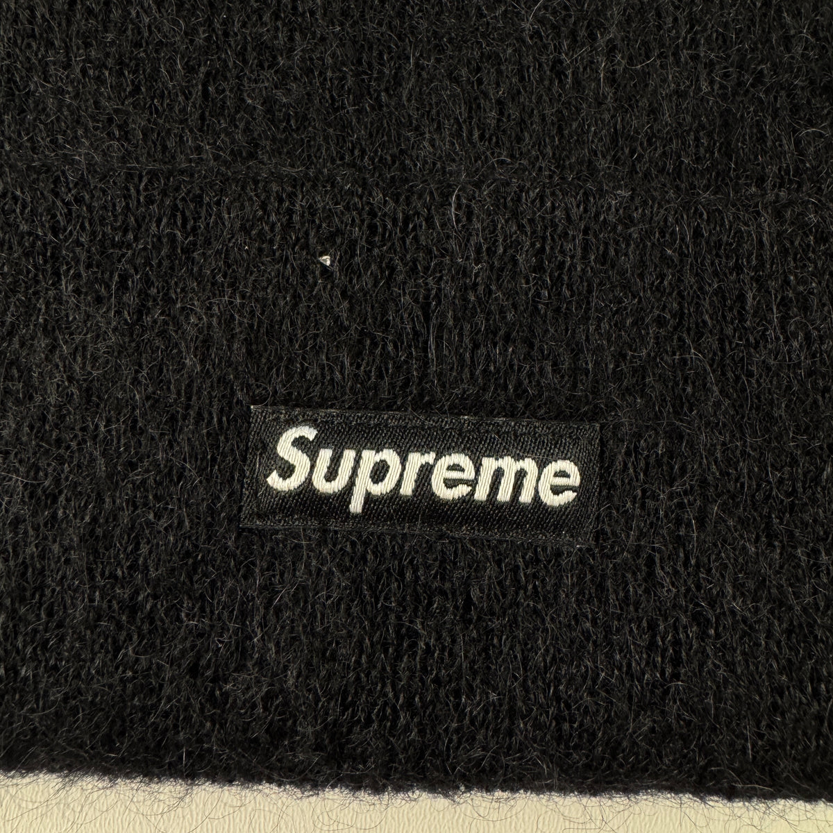 Supreme Black Beanie (OS)