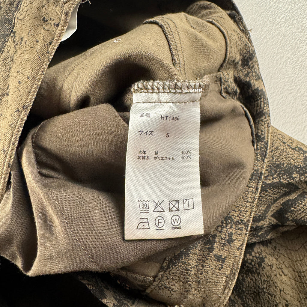 HTH Brown Snakeskin Pattern Pants (S)