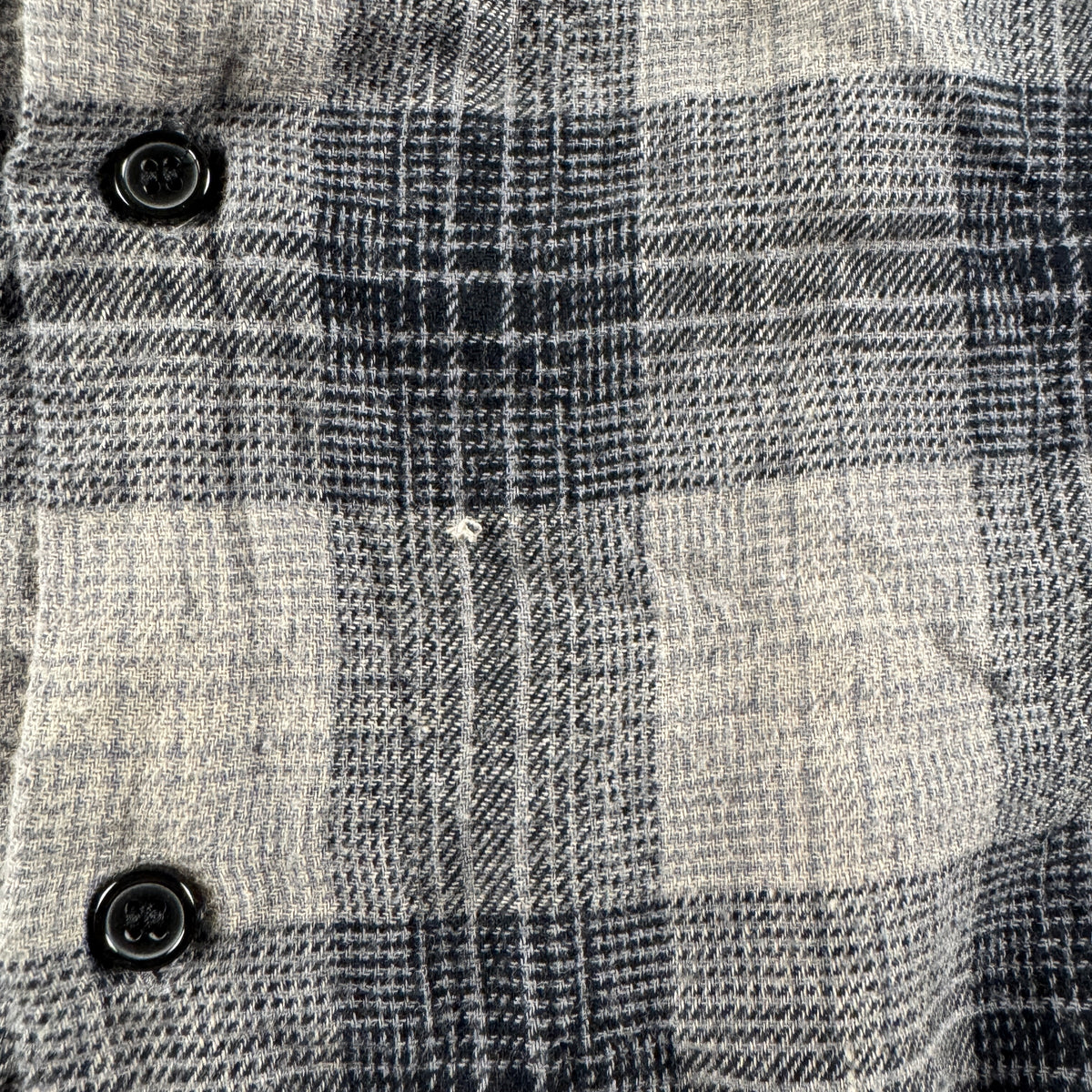 9090 Layered Grey Flannel Shirt (M)
