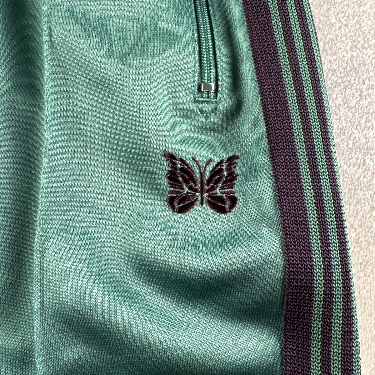 Needles Green Track Pants (M)