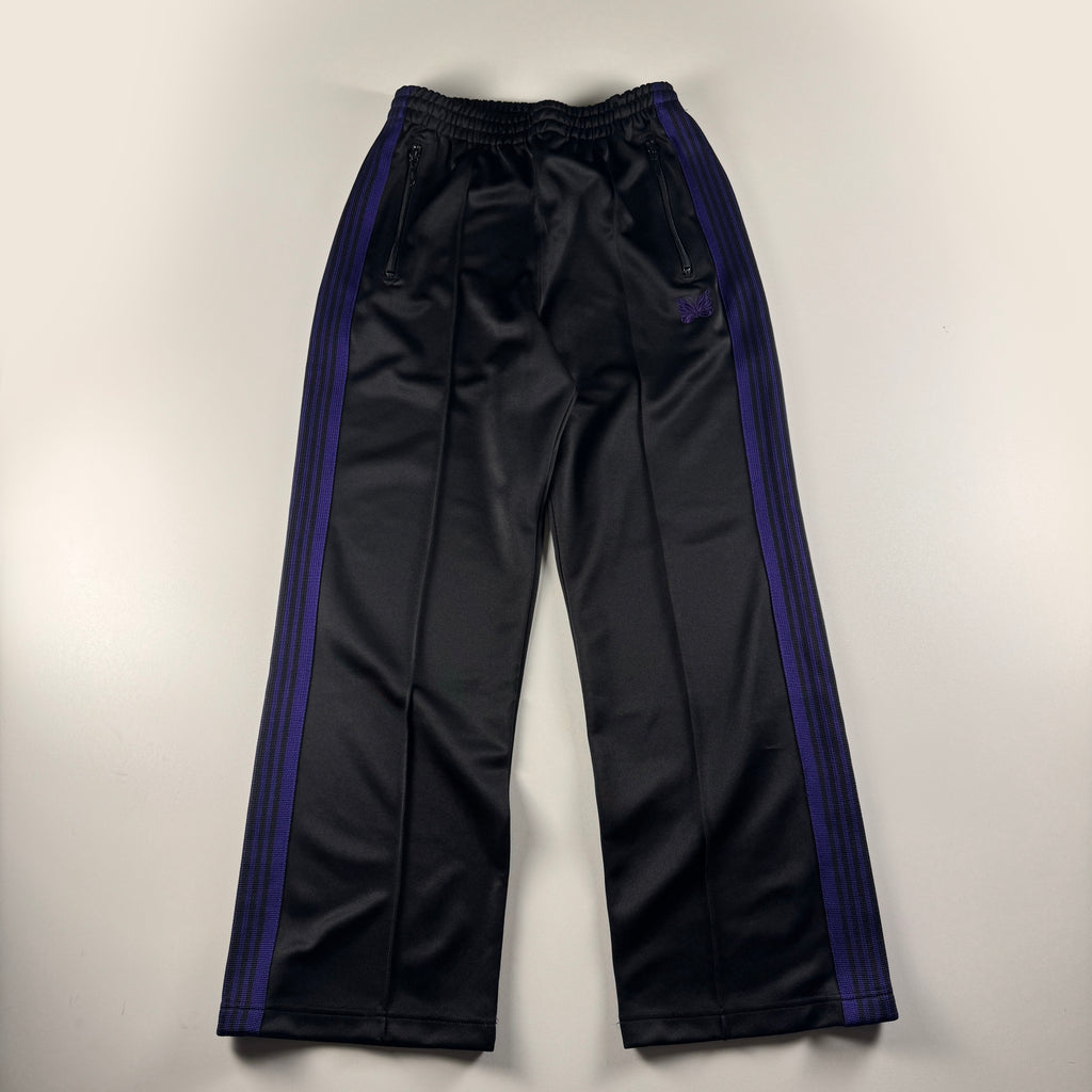Needles x STUDIOUS 22AW Black and Purple Track Pants (S)