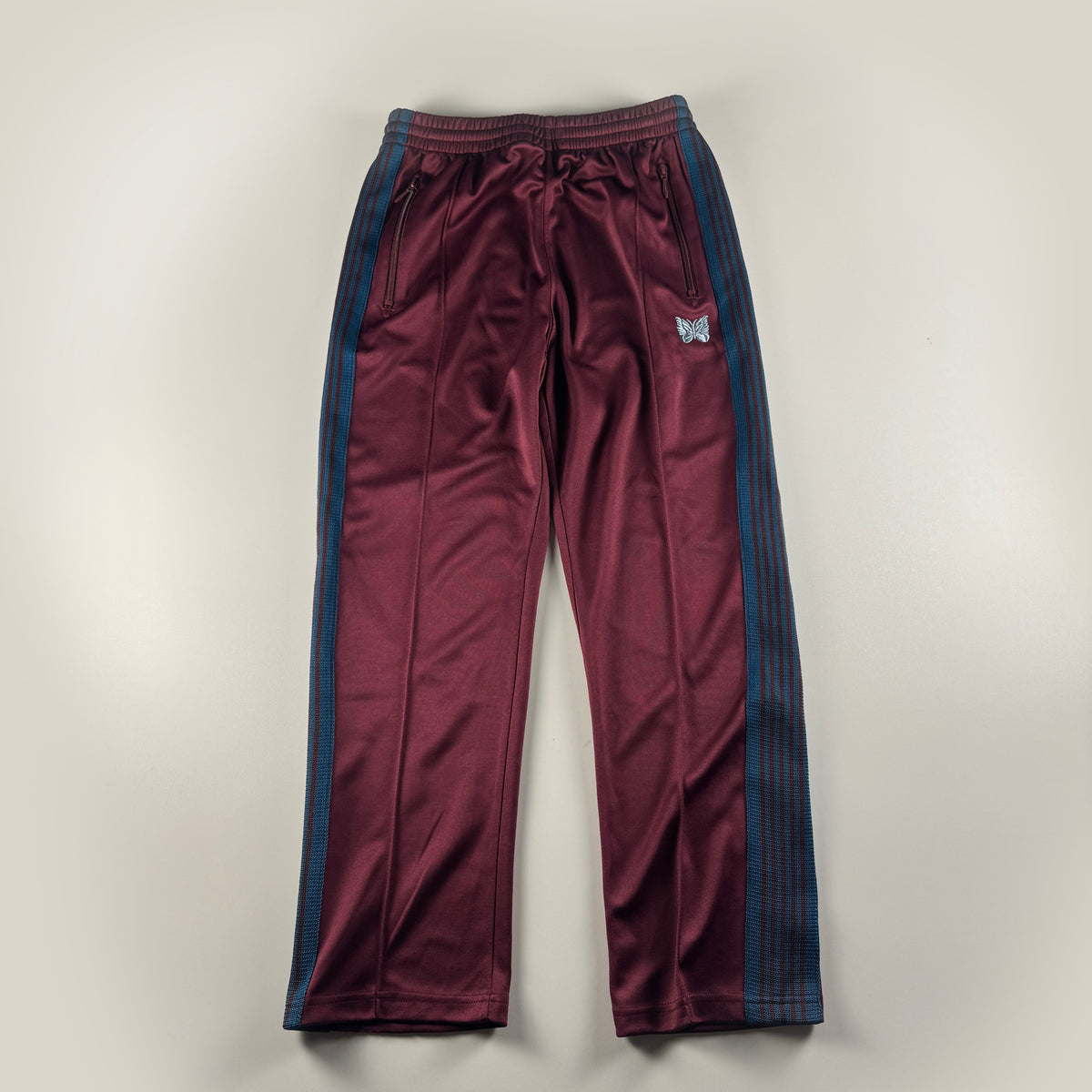 Needles Red Burgundy Track Pants (M)