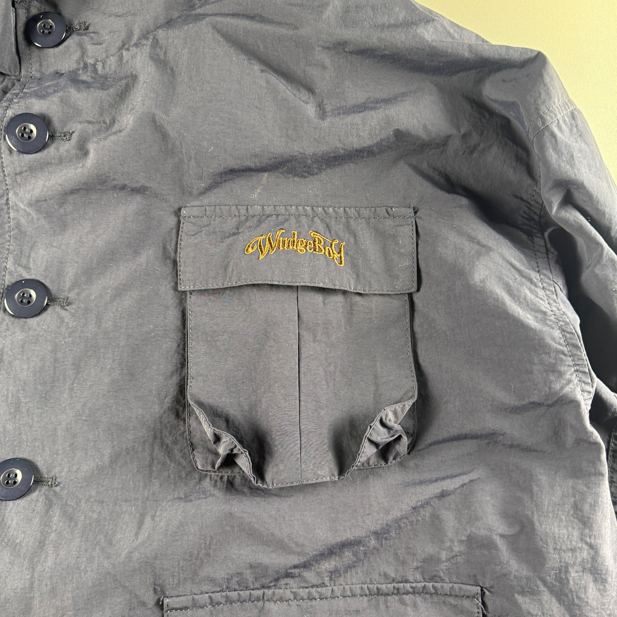 Wudge Boy Tactical Navy Hooded Jacket (L)
