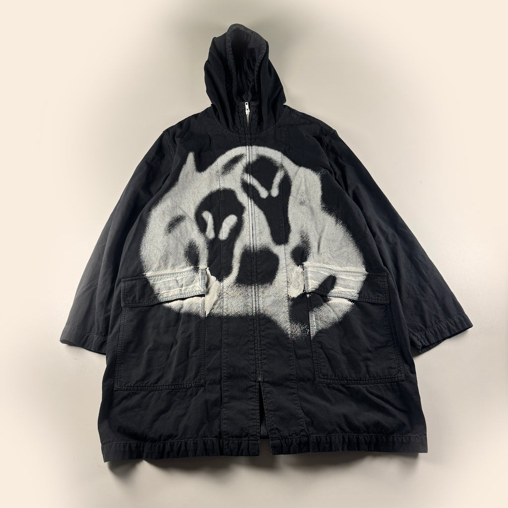 Supreme x Yohji Yamamoto Black Parka Coat (M)