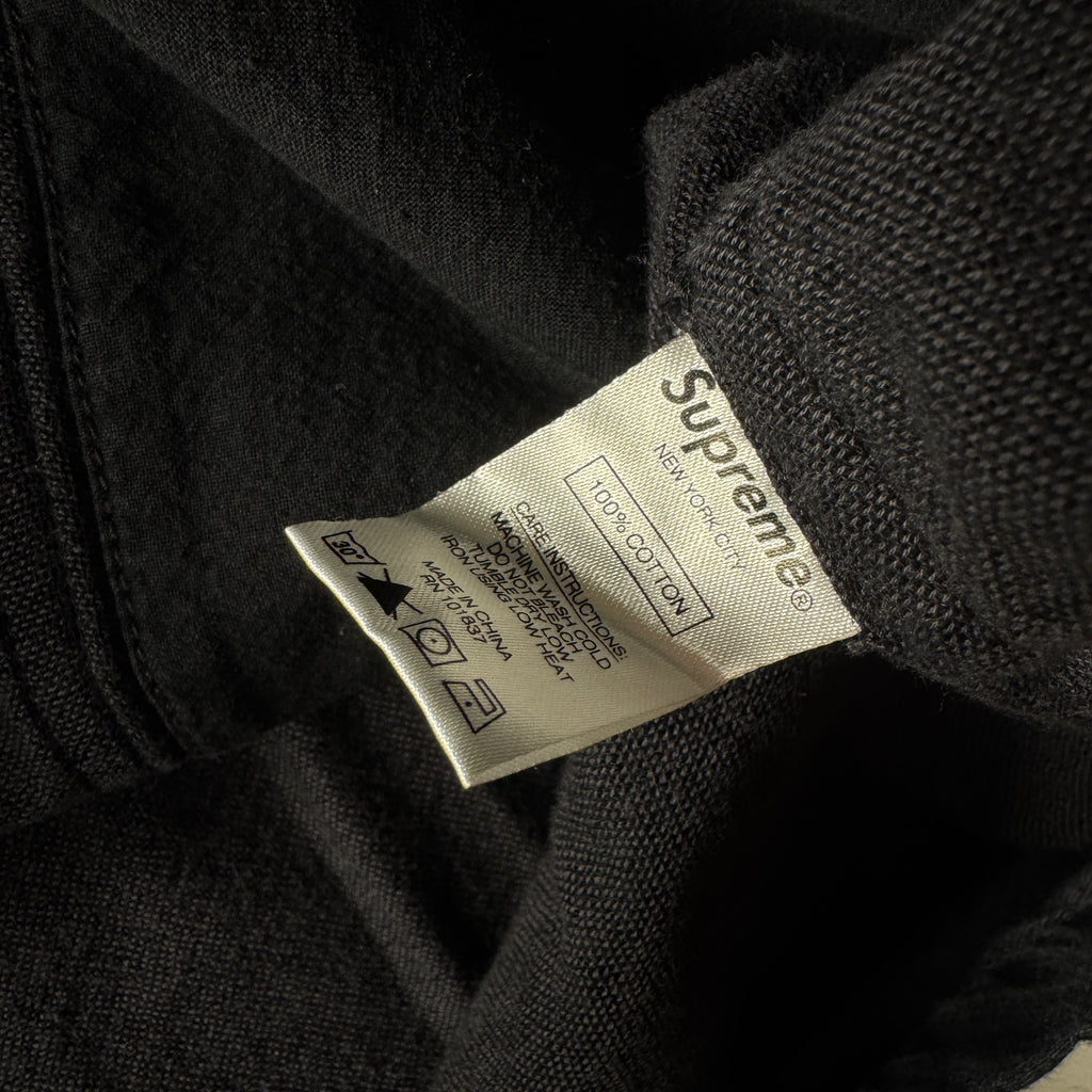 Supreme x Yohji Yamamoto Black Parka Coat (M)
