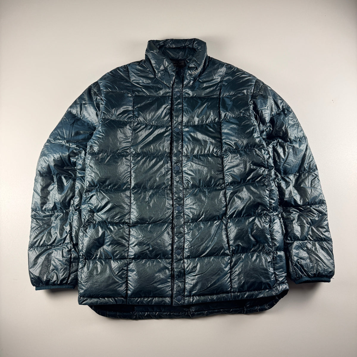 Montbell Blue Shiny Down Jacket (S)