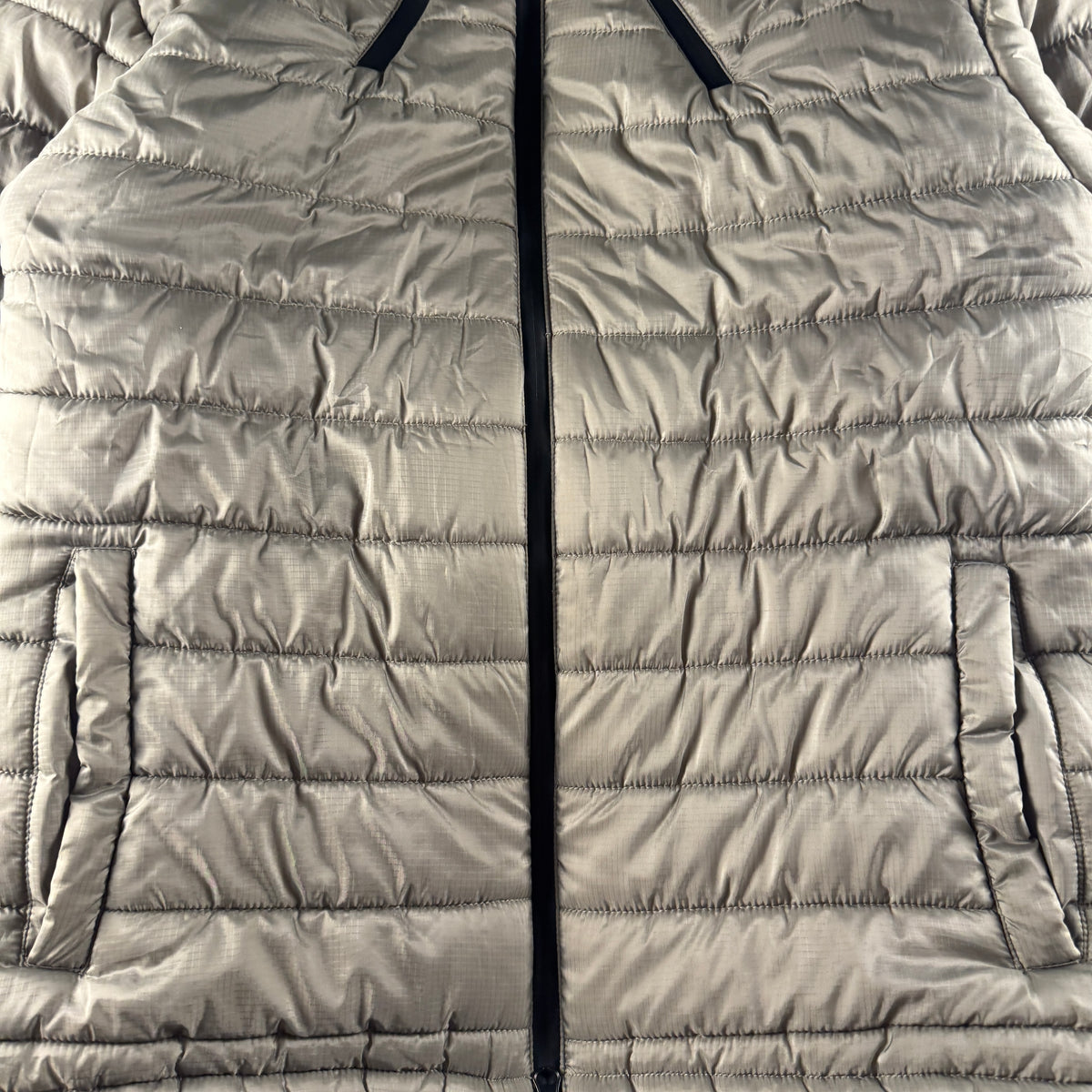 Coln Beige Evil Puffer Jacket (M)