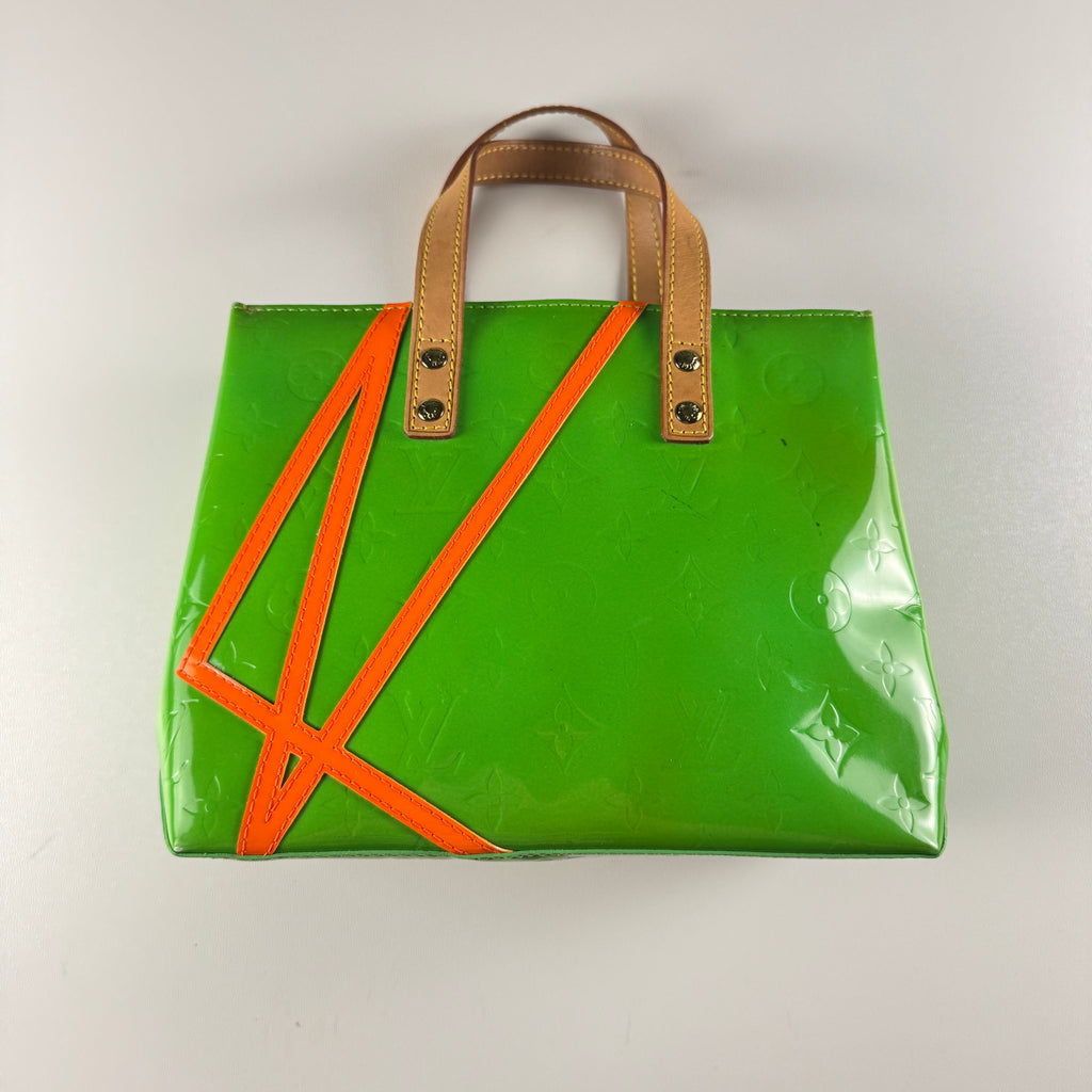 Louis Vuitton Robert Wilson Vernis Green Handbag