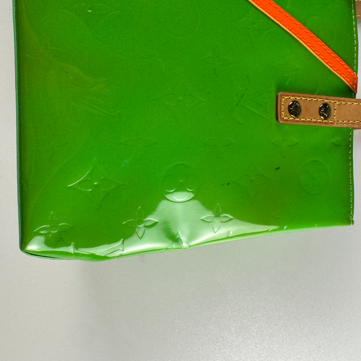 Louis Vuitton Robert Wilson Vernis Green Handbag