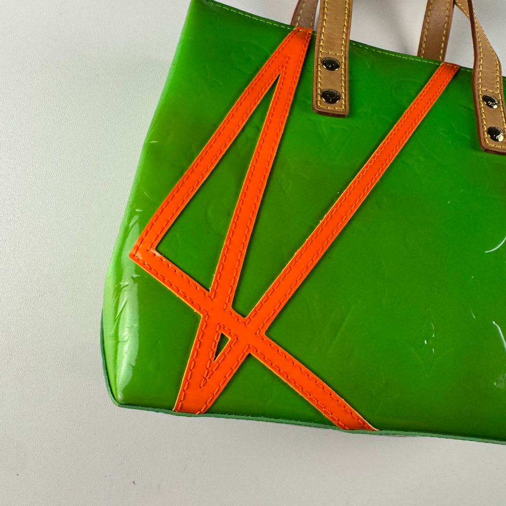 Louis Vuitton Robert Wilson Vernis Green Handbag