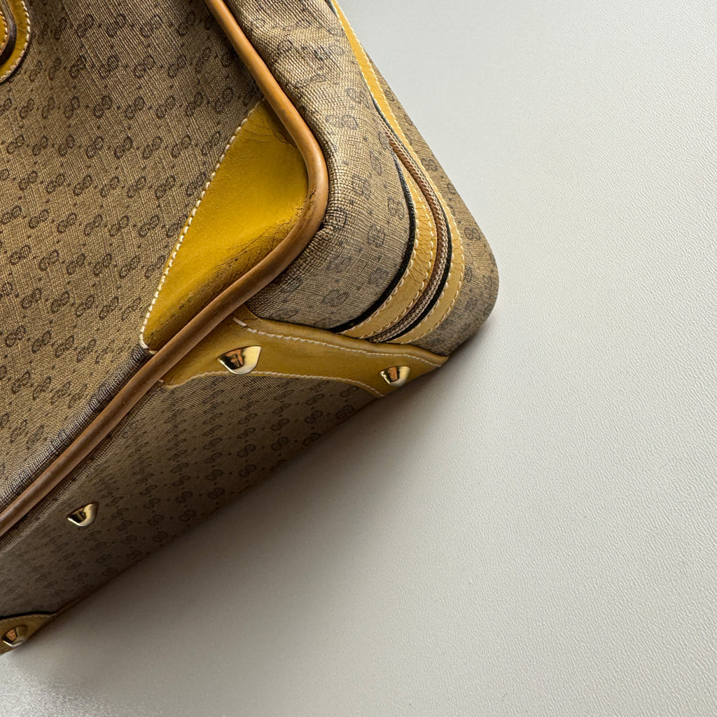 Gucci Micro GG Supreme Mini Boston Handbag