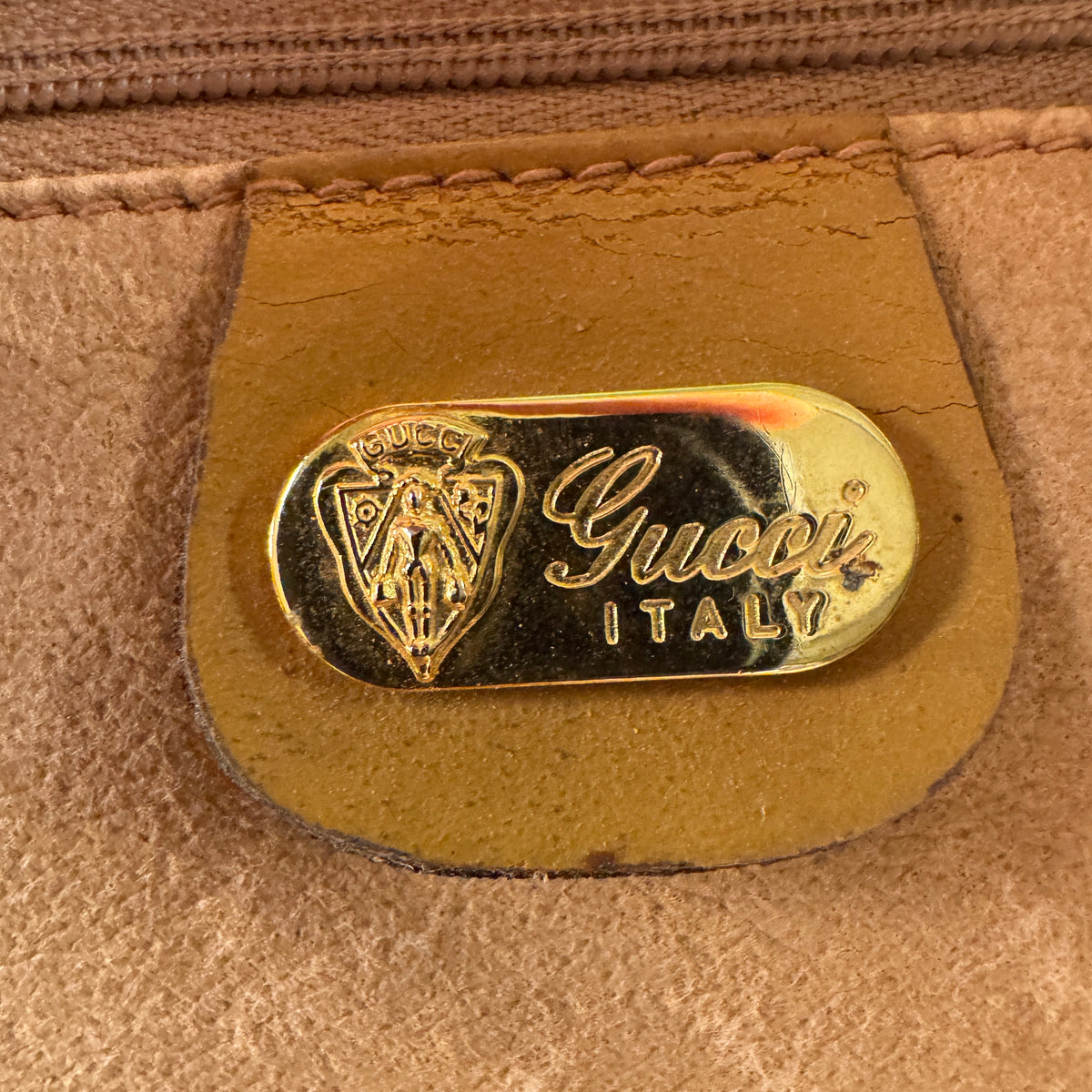 Gucci Micro GG Supreme Mini Boston Handbag