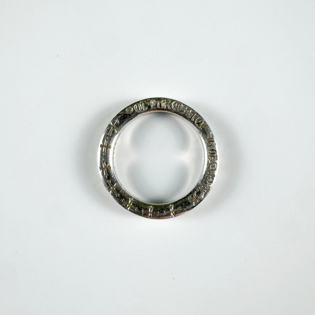 Chrome Hearts NTFL Sterling Silver Ring 2002