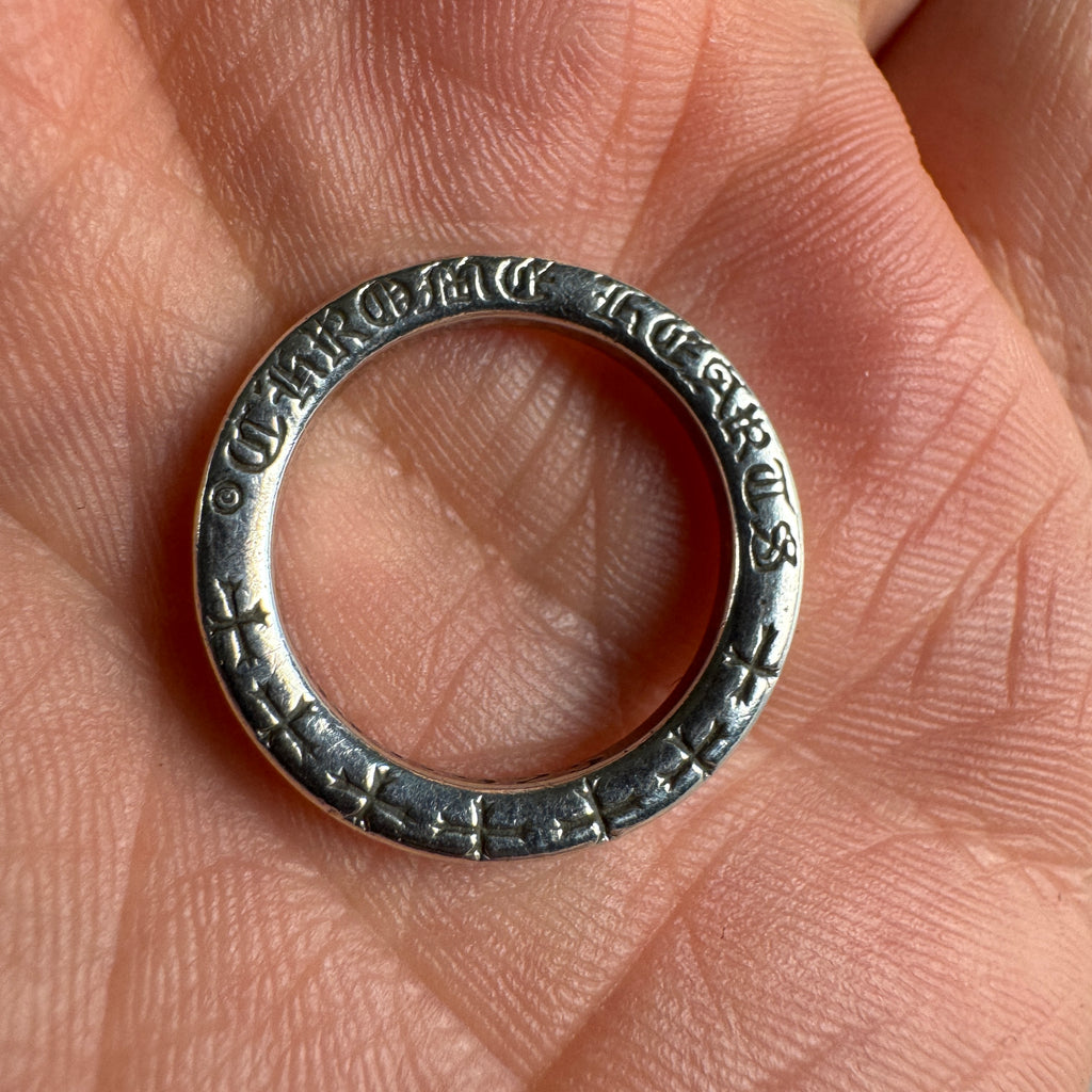 Chrome Hearts NTFL Sterling Silver Ring 2002